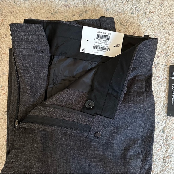 INC International Concepts Slim Fit Straight Leg Dress Pants - Picture 5 of 6